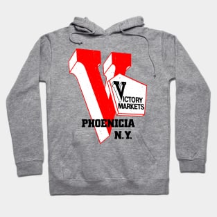 Victory Market Former Phoenicia NY Grocery Store Logo Hoodie